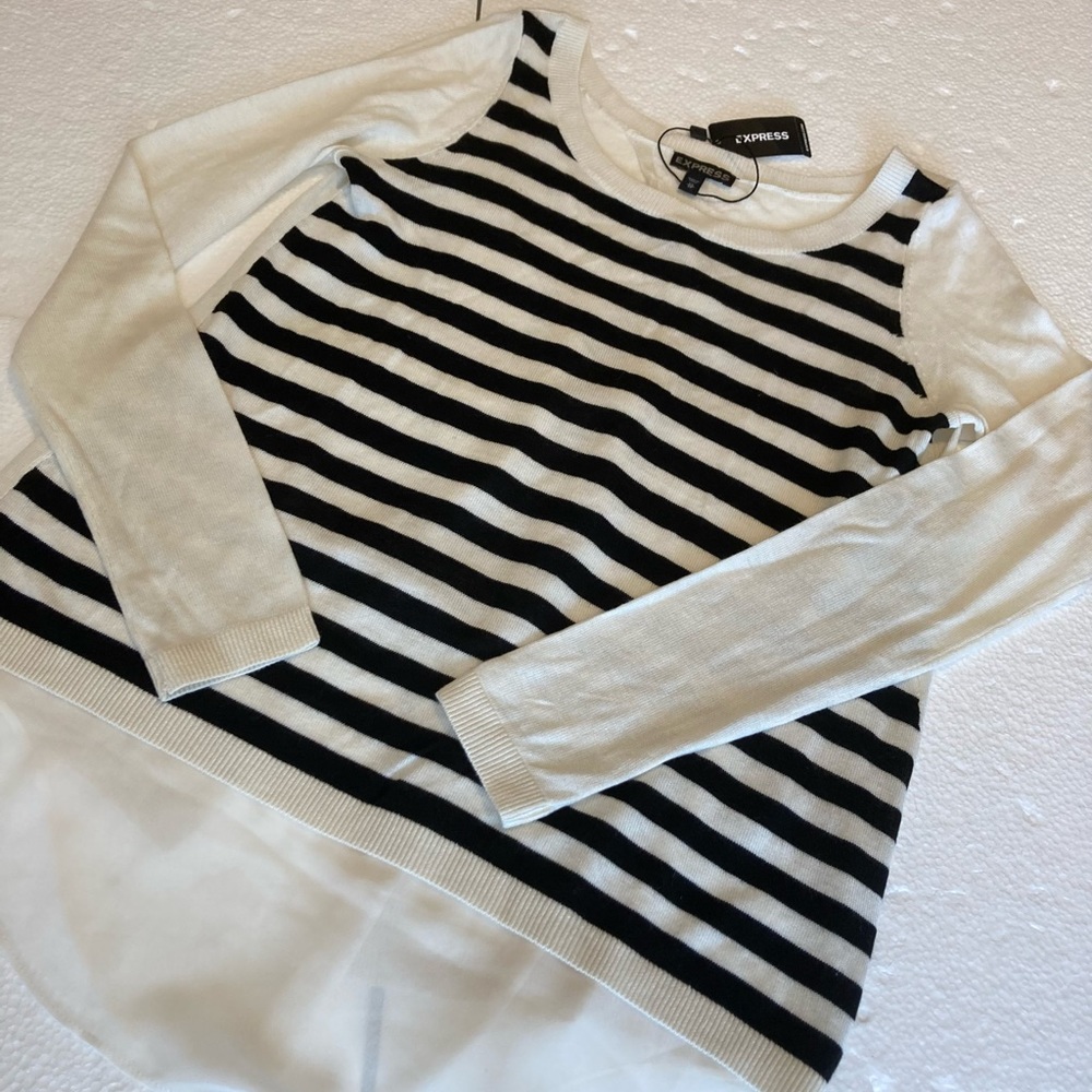 Express women’s long sleeve sweater Sz XS, NWT - Picture 11 of 11